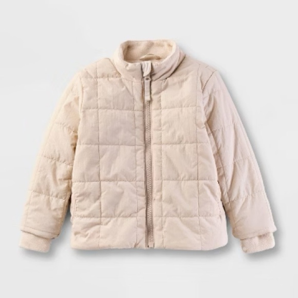 NWOT Toddler Quilted Puffer Jacket - Cat & Jack